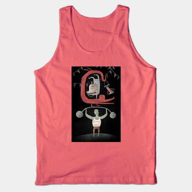 Circus 1 Tank Top by Luis San Vicente 